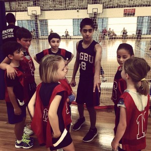 u10's with Coach Aris Hagopian